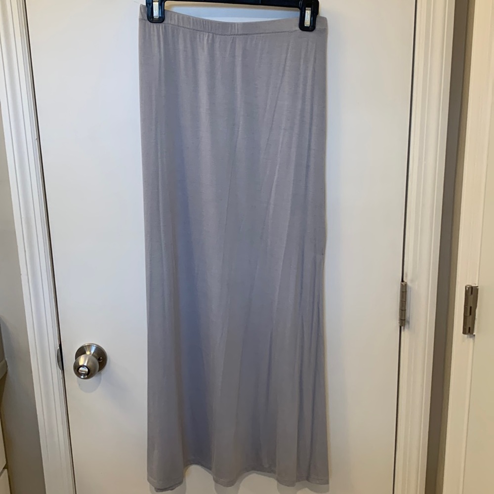 Gray cotton skirt NWOT